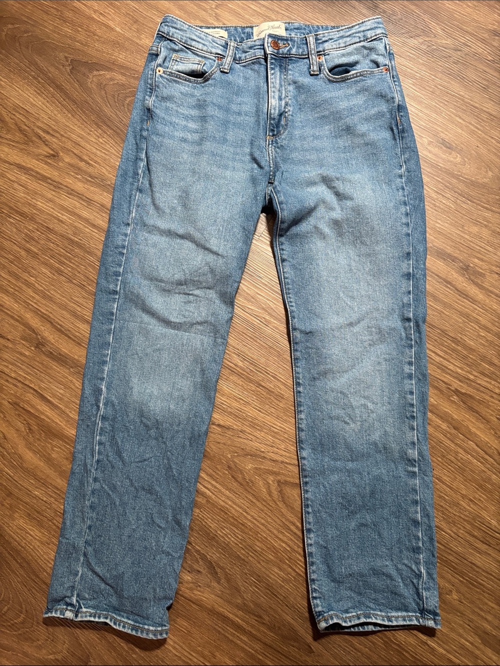 Universal Thread high rise slim straight 4 27 Regular jeans denim